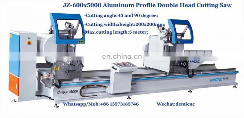 Aluminum Profile Double Head Miter Saw