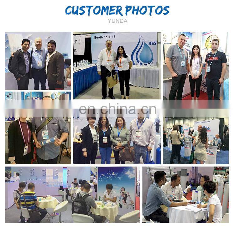 Countertop Stainless Steel 3 stage water filter system residential water treatment systems