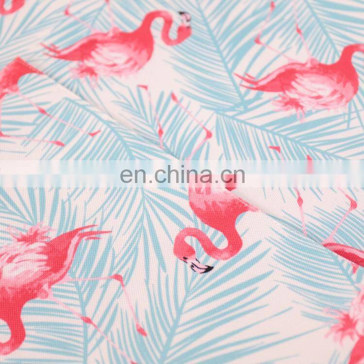 16 x 72 inch Modern Dining Party Decorative Interest Print Watercolor Pink Flamingo Polyester Table Runner Place mat