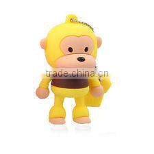 monkey cartoon usb flash memory 1gb 2gb 8gb 16gb 32gb 64gb