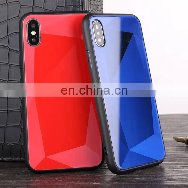 Custom Blu Cell Phone Cases For iphone X 7 8 plus Glass Phone Case