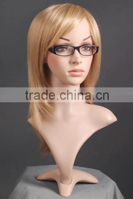 Plastic head model Female Realistic head Cheap Model H1053