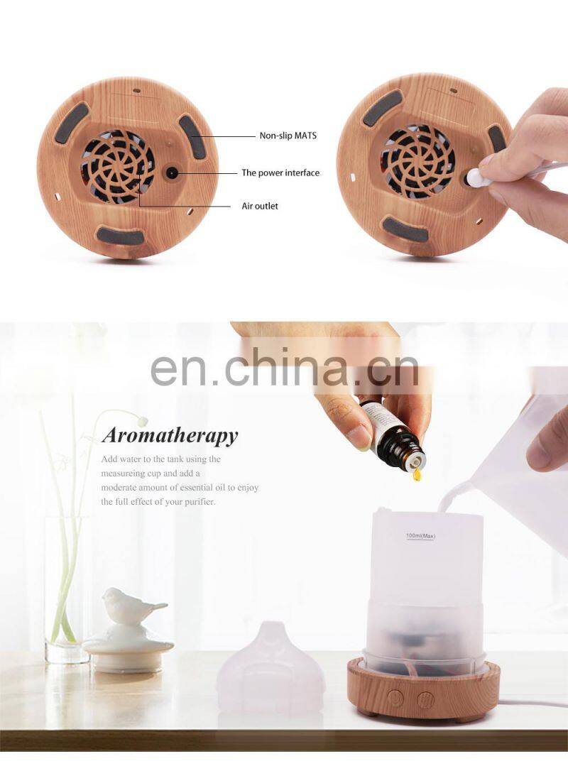 Best selling household glass material essential oils diffusers set for room