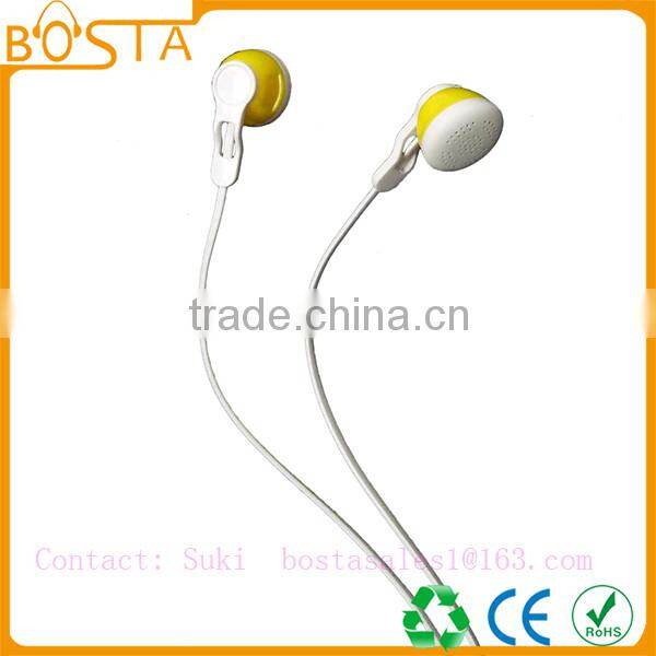 China supplier mobile accessories stereo cheap earphone with microphone