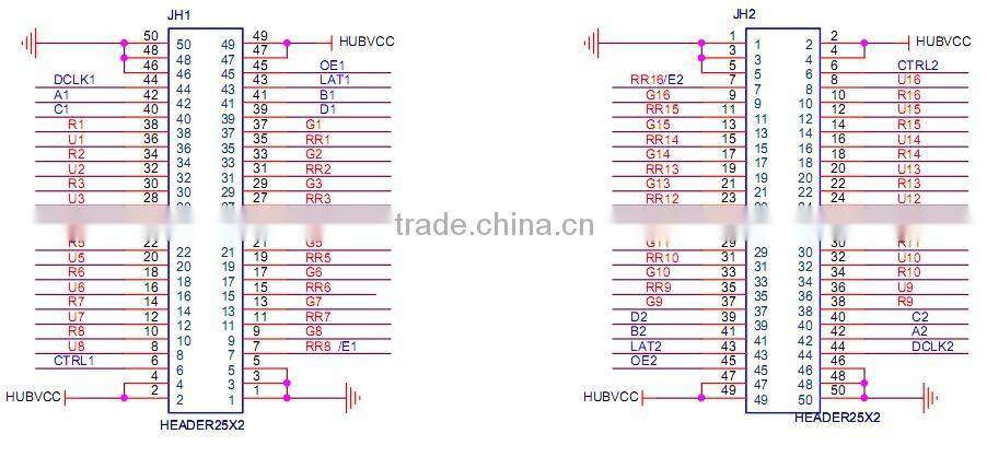 NOVASTAR HUB75 MRV300 NOVA LED receiving card