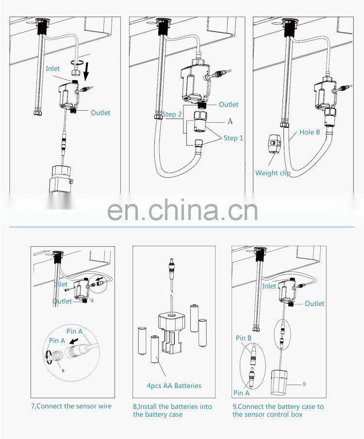 Bronze pull down touchless motion sensor kitchen faucet
