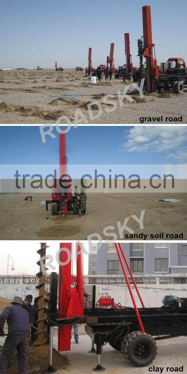 Mini Crawler Screw Automatic Drilling Machine