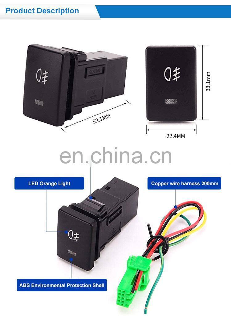 OEM Standard Size Car LED Brake Light Switch For Toyota Hiace