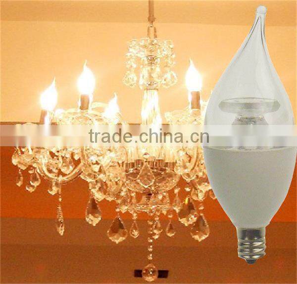 Dimmable ETL E12 LED Candle Light Bulb