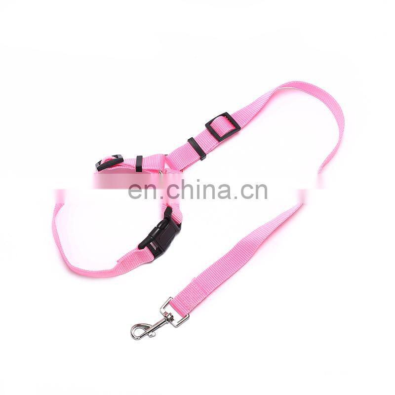 Pet Products Universal Practical Cat Dog Safety Adjustable Car Seat Belt Harness Leash Puppy Seat-belt Travel Clip Strap Leads