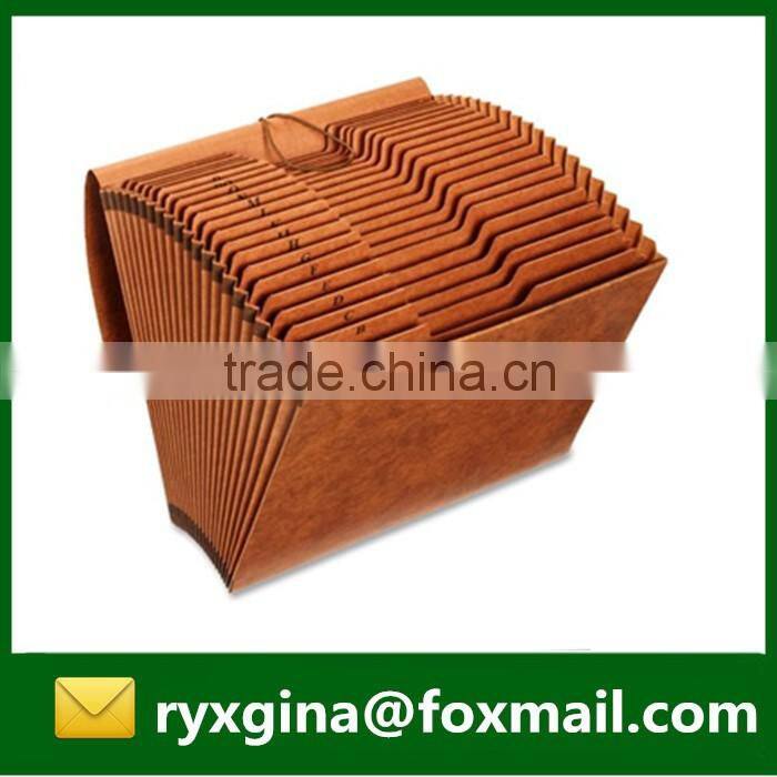 Latest arrival cardboard expanding file folder with handle