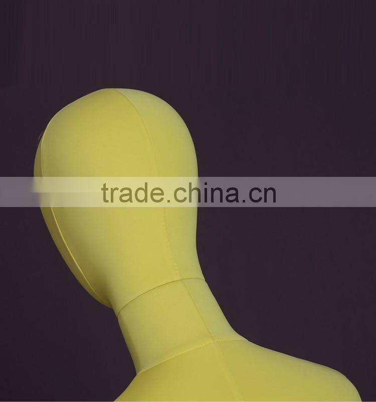 abstract fabric torso female mannequin