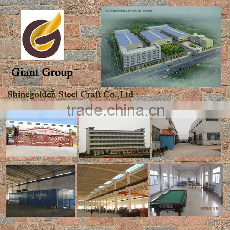 Foshan factory good price big thickness steel safety house fence