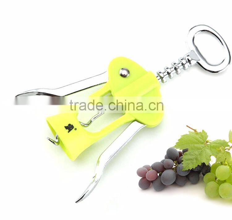 Customized stainless steel wine corkscrew wine opener