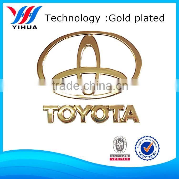 Custom chrome letters for cars / abs plastic car logo and their name
