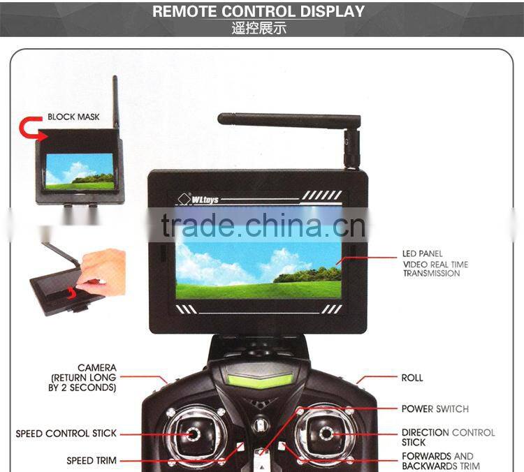 2015 v686g hot sale rc drones Shantou Chenghai Toy Factory WL Toys V686G 2.4G 4CH 3D Rolling Fly Headless Quad Copter