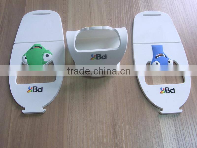 soft rubber pvc mobile phone holder