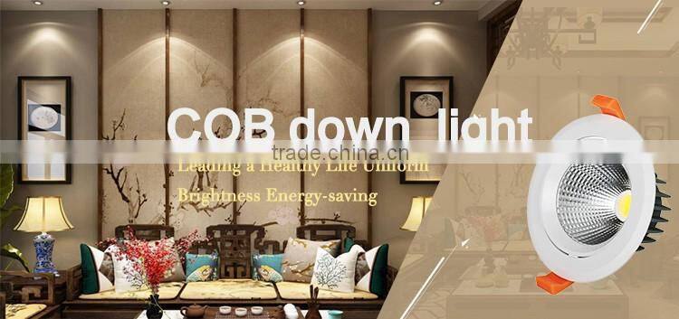 Hot Sale Popular COB LED Down light with 10w 15w 20W AVT Made in china
