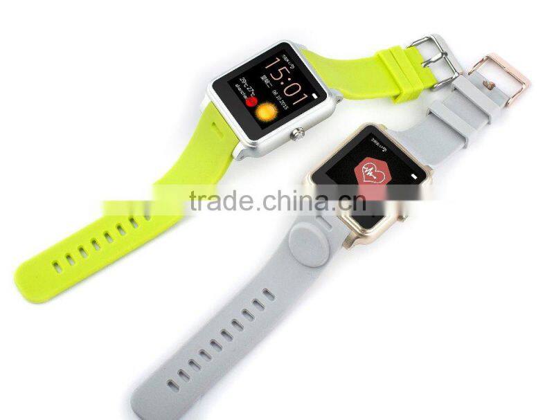 wrist watch heart rate,heartrate in-real time /sos/fall down alert for elder,pw310 waterproof wrist watch heart rate