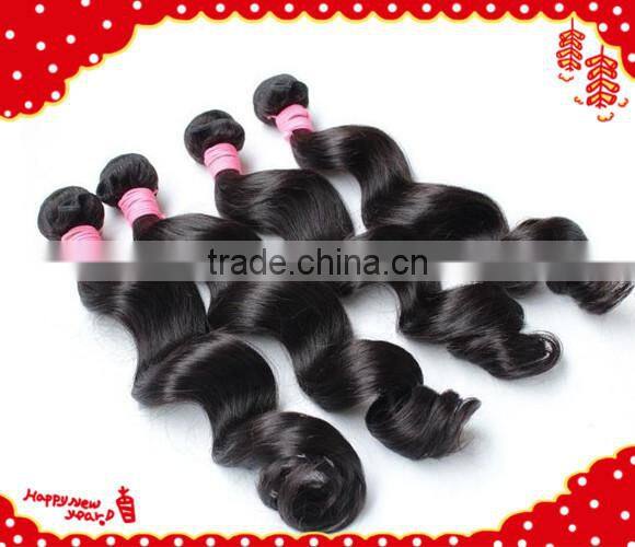 Queen full cuticle 5a grade virgin natural hair loose wave extension cheap brazilian human hair double drawn hair extension