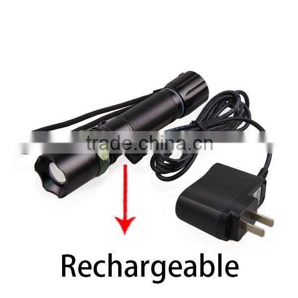 YT-1801C XPE Bright Light Rechargeable Torch