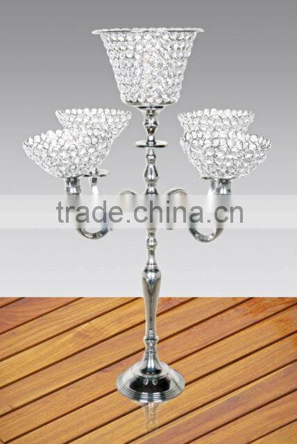 Tall Crystal T-light Holder/Crystal T-light Holder/Candle holder votive