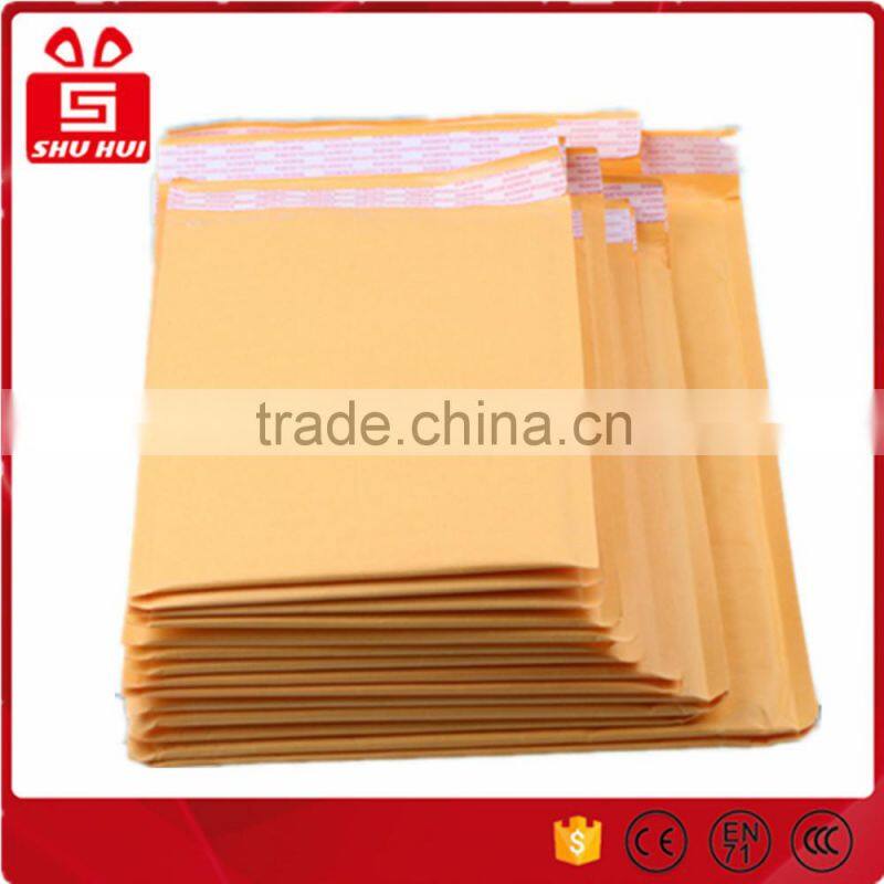 Kraft bubble envelopes with string self adhesive vellum color paper envelopes padded mailing envelopes manufacturer in china