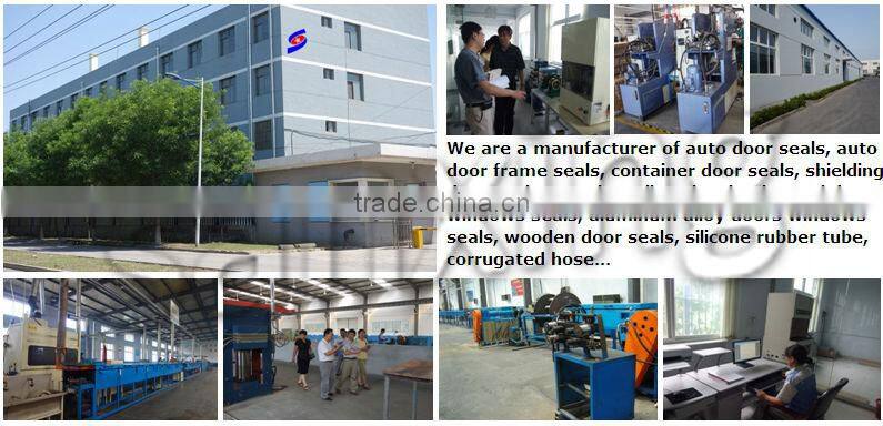 PVC window rubber seals factory in qinghe