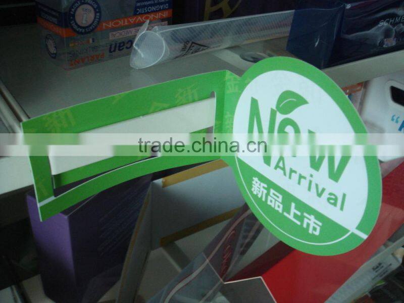 Custom Printed Promotional Branded Shop Shelf Wobblers