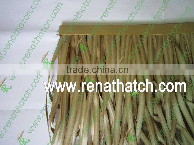 100% fire resistant synthetic thatch