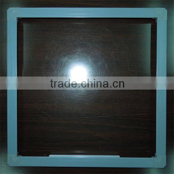 Square plastic frame for LED panel light