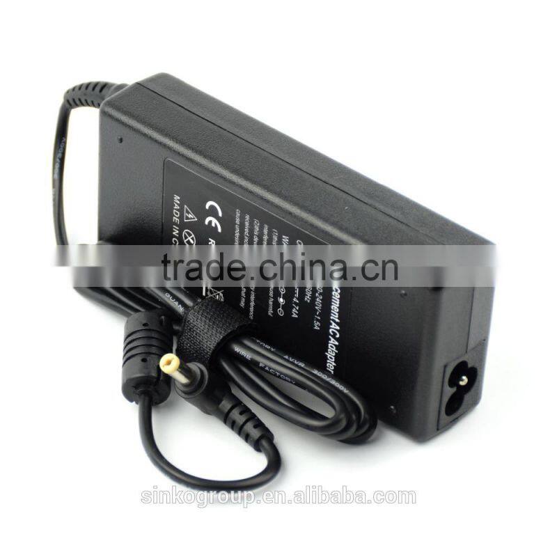 Factory OEM power supply adapter universal power Adapter/notebook charger Ac Adapter for acer 19V 4.74A