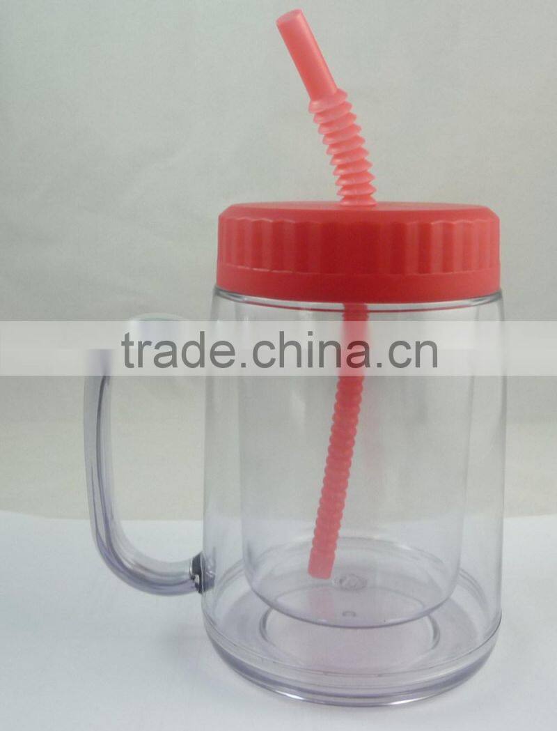 plastic beer mugs with handle