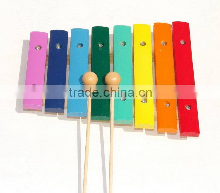 EN71/ASTM high quality wooden musical toys for children OEM/ODM wooden kids learning xylophone