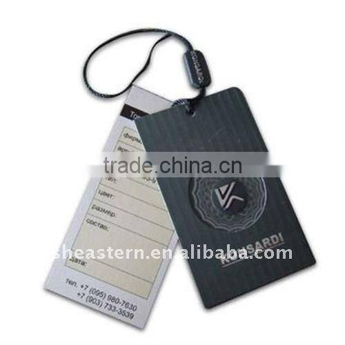 Custom paper hang tag