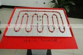 pipe freeze protective self-regulating water proof floor heating cable