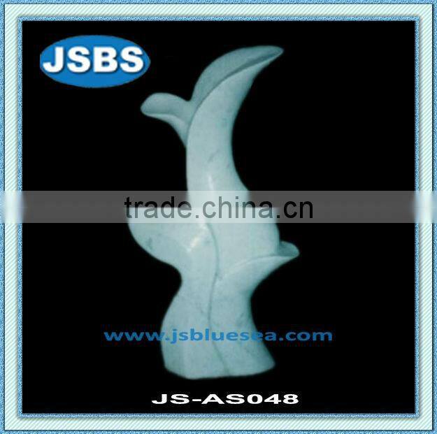 outdoor decoration stone abstract flower sculptures