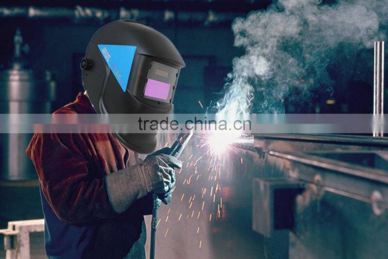 Riland Brand New Design High Quality Auto Darkening Welding Helmet electrofusion welding helmet