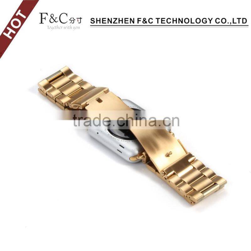 Hot selling Fashion high quality stainless steel band smart watchband for apple watch stainless steel band