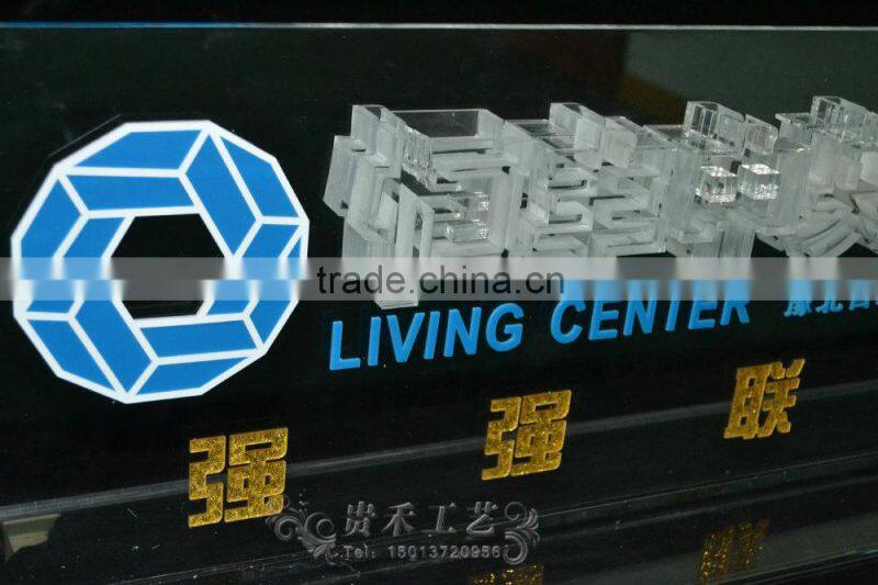 Celebration LED light clear acrylic podium commercial furniture