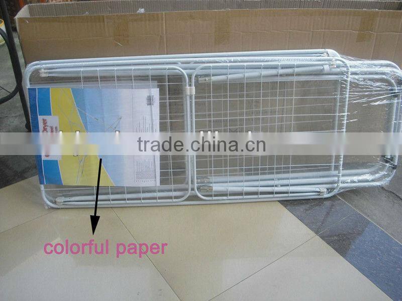 18M portable folding metal clothes hanger