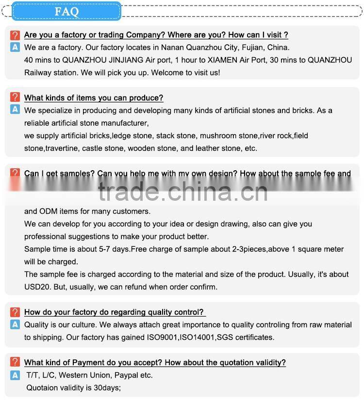 superior (in) quality stone wall decor