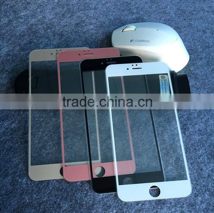 Big Sale Explision-proof 3D silicone tempered glass screen protector for iphone