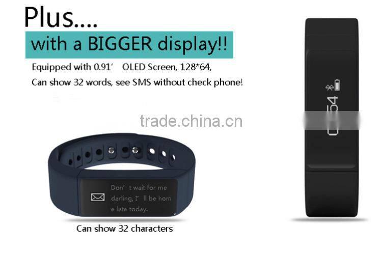 Soft IP67 rubber smart mi band