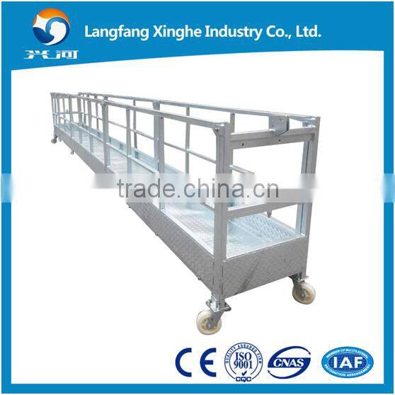 zlp800-B aluminium alloy the elevator platform / mobile hanging elevator platfrom for sale