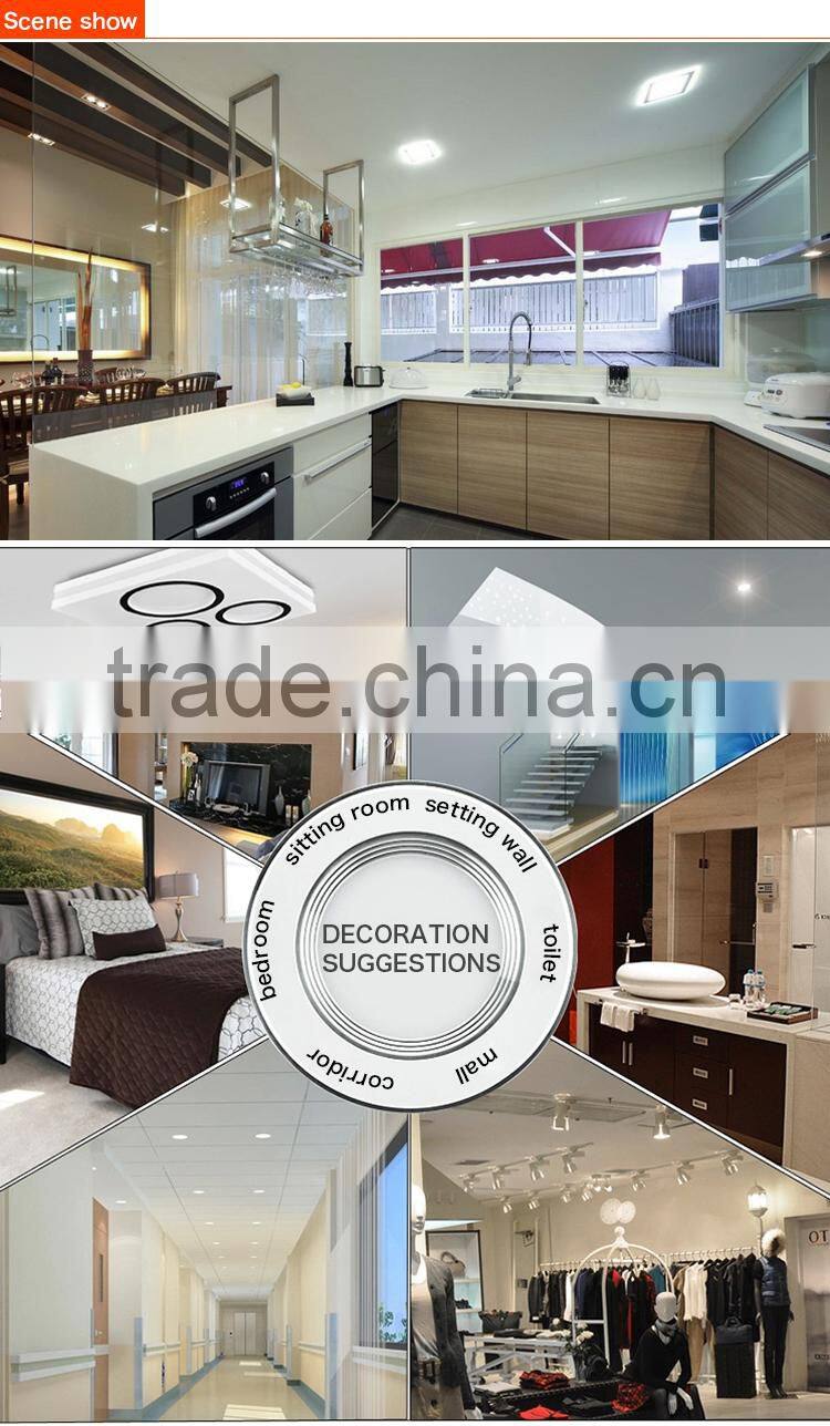 SN recessed 2x2 , 3x3 , 4x4 , 5x5 watt led grille panel light