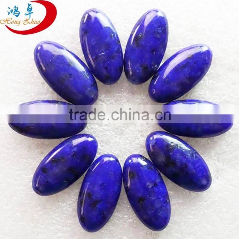 high quality blue sand stone gemstone cabochon