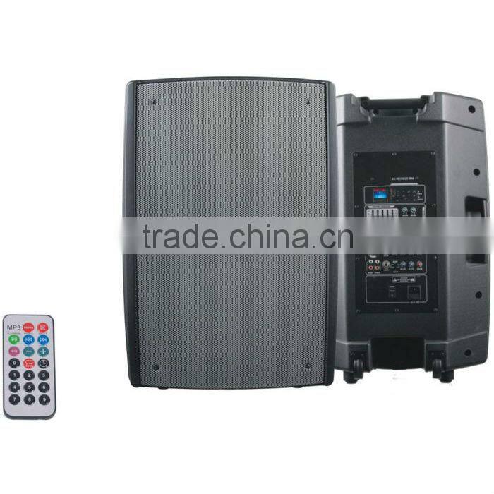 15-inch active plastic PA speaker box