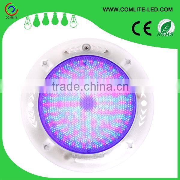 38W 2015 energy efficient IP68 RGB swimming pool 12V LED underwater lights
