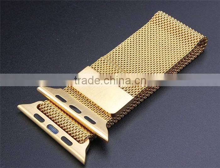 Stainless Steel Mesh Loop Milanese For Apple Watch Band 10 Colors